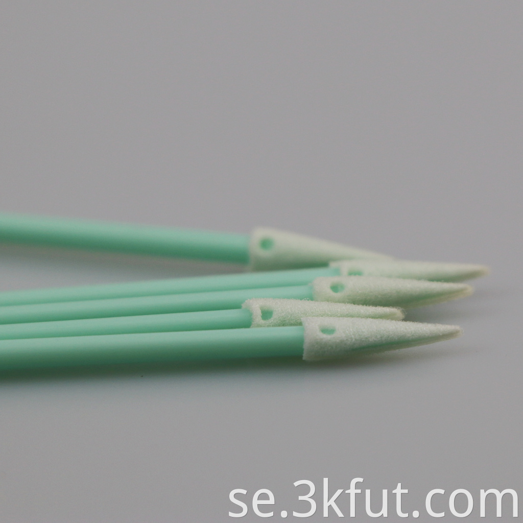 Dust-free Pointed Foam Swab